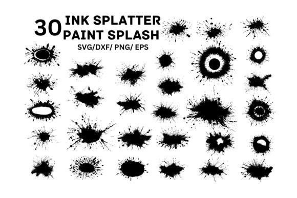 Download Ink Splatter Svg, Paint Splash - Premium Resources