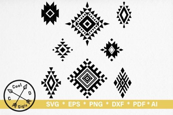 Download Aztec Tribal Pattern Clipart for Cricut - Pattern Collection